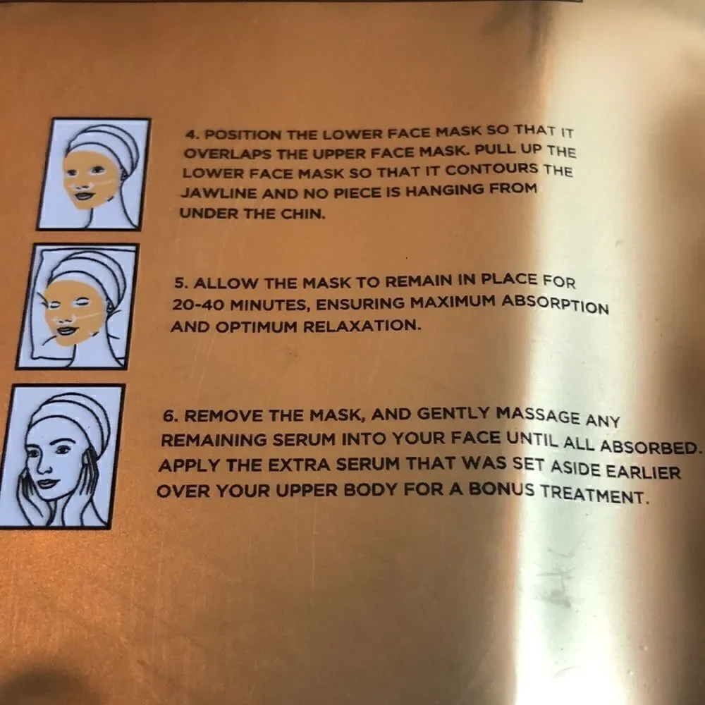 KNESKO Skin Nanogold Repair sheet face mask Firm & Lift brand new